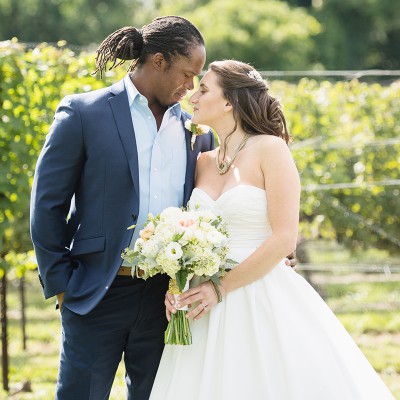 Wedding at Chamard Vineyard:
Erica & Rob are Married